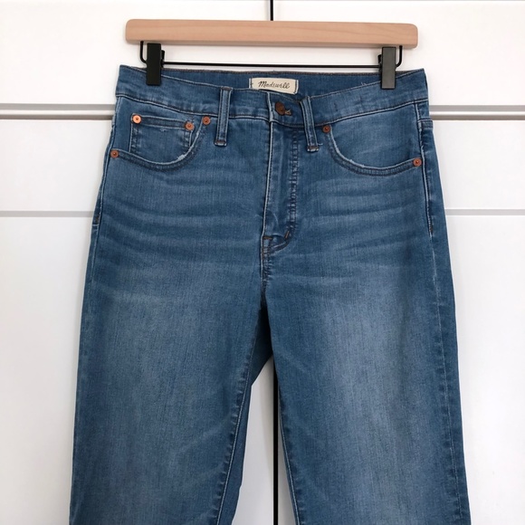 Madewell Cali Demi-Boot Jeans in Timpson Wash - Size 27 - Picture 6 of 11